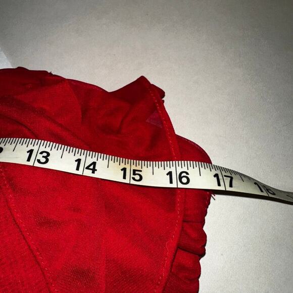 Y2k fiesta red ruched sexy bodycon maxi dress - Picture 8 of 10